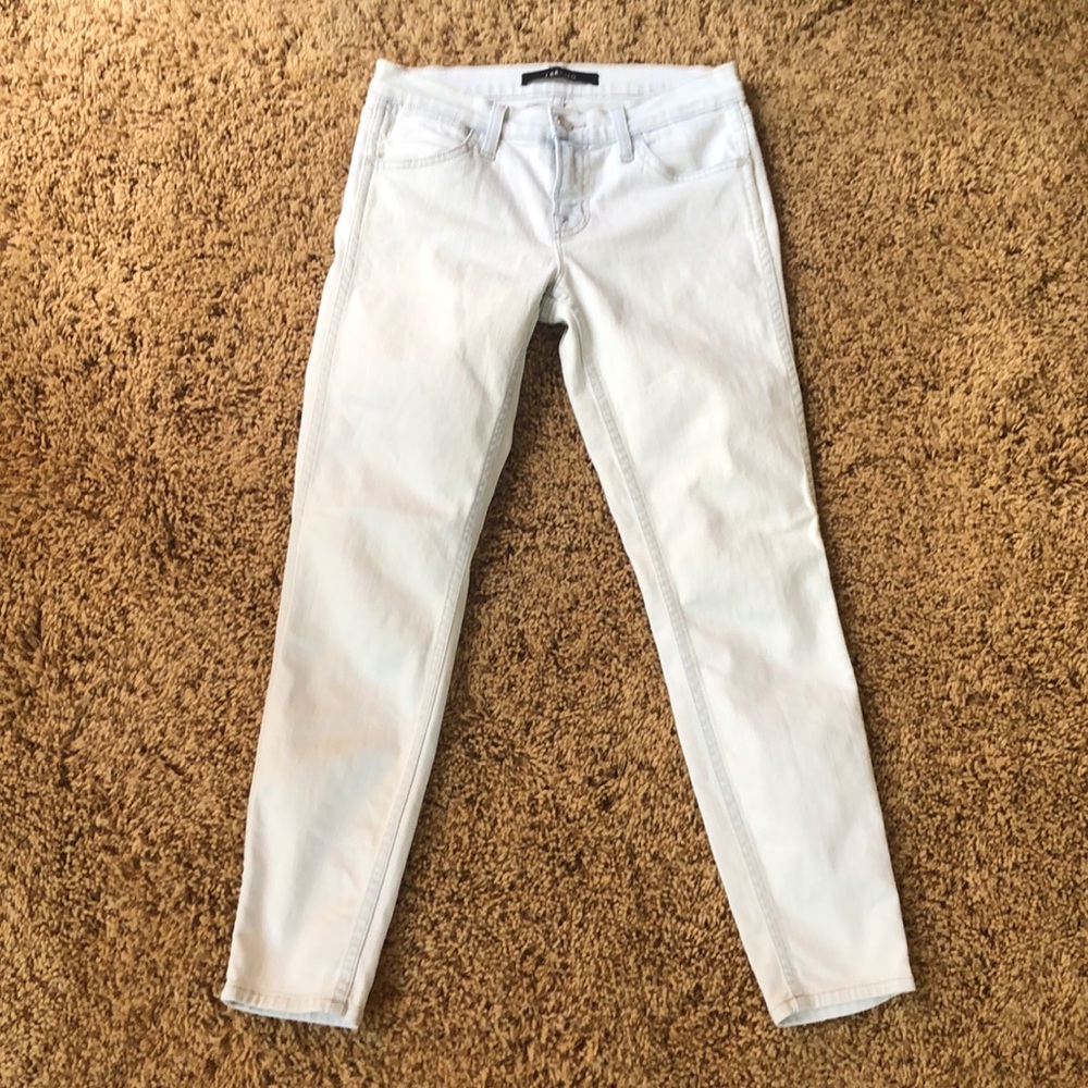 J Brand Cropped Ankle Jeans Sz 27, Mint